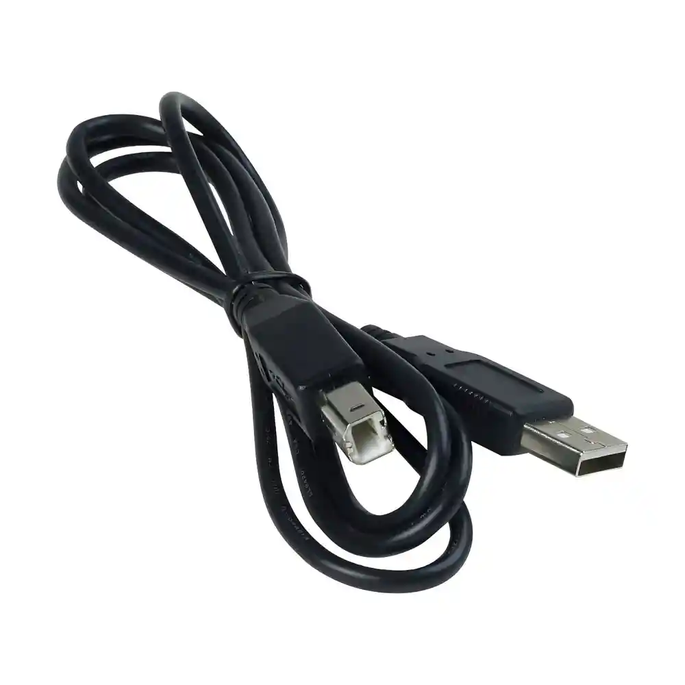 Cable De Impresora Universal 1.5m Usb 2.0 Calidad Color Negro