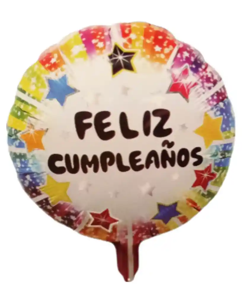 Globo Metalizado Feliz Cumpleaños