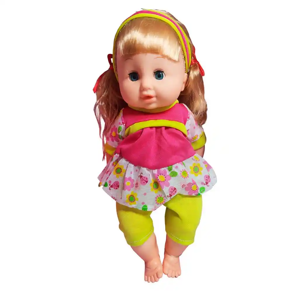 Muñeca Bebe Realista Peine Tetero Secador De Juguete Niñas