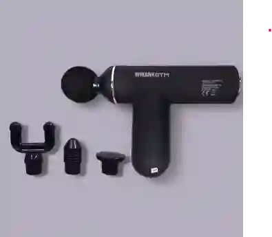 Pistola Masajeadora De Percusión Portátil Masajeador 6 Vel Negro.