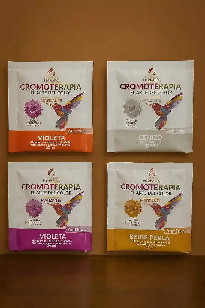 🌈✨ Cromoterapia Matizante – Sachet 20 Ml Y 30 Ml ✨🌈