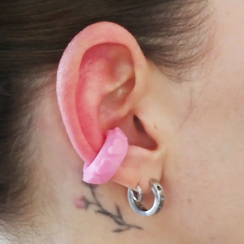 Earcuff Corazones (unidad)