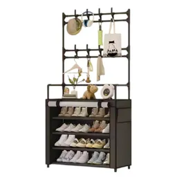 Perchero De Ropa 4 Niveles Tela 154x60