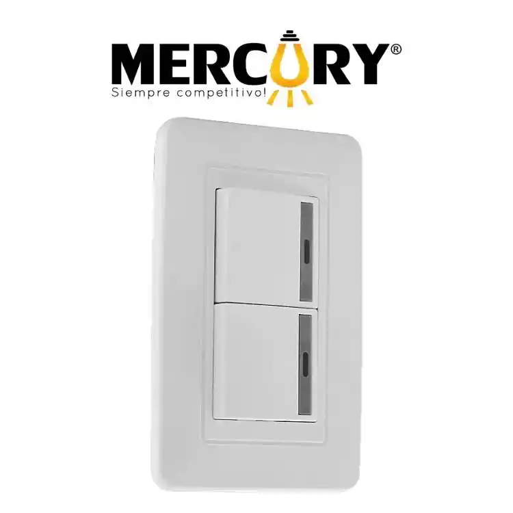 Interruptor Doble Mercury