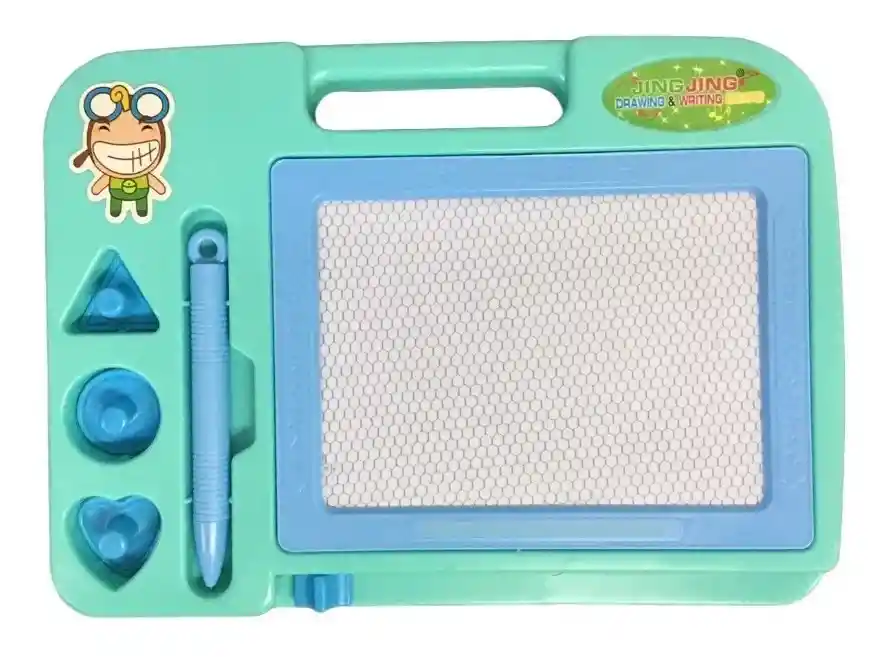 Juguete Tablero Magico Pizarra Didactico Infantil Con Sellos