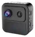 Mini Cámara Espia Wifi 4k Camara Oculta Seguridad Interior Negro