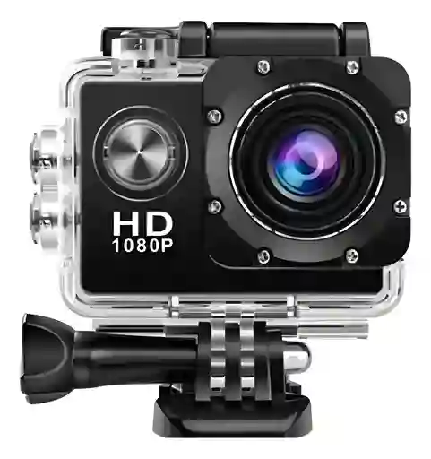 Cámara Deportiva Hd1080p Resistente Al Agua Para Moto Y Bicicleta