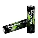 Cargador Maxday + 4 Pilas Aa Recargables 1.2v 4800mah