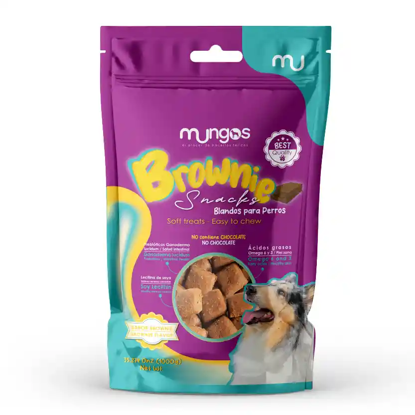 Mungos Snack Brownie Para Perro 1000 G