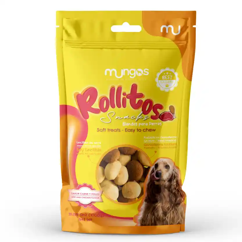 Mungos Snack Rollitos Para Perro 1000 G
