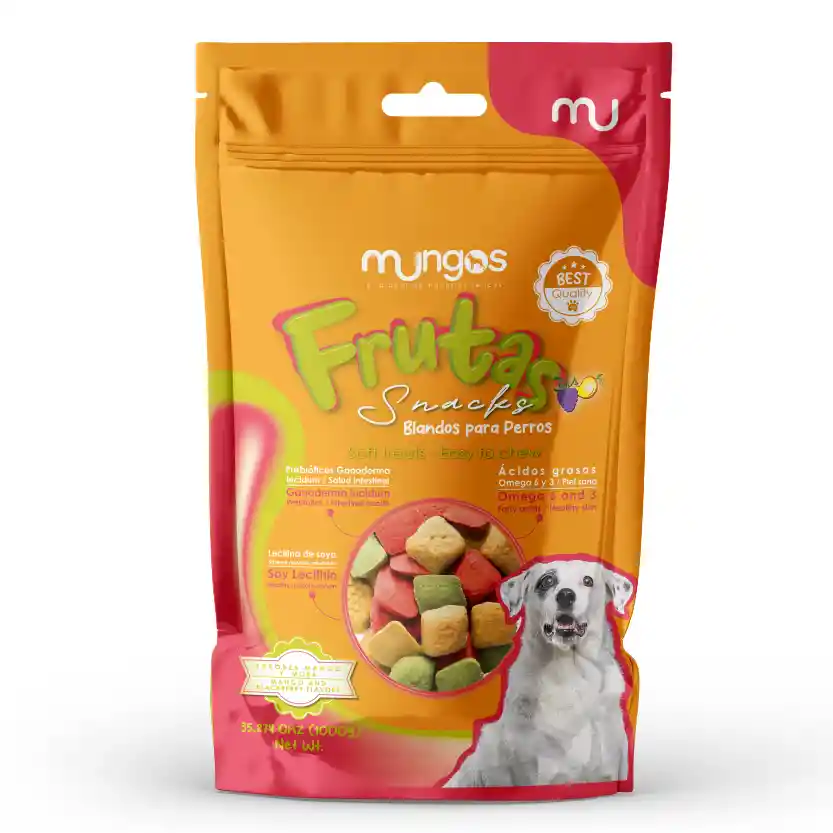 Mungos Snack Frutas Para Perro 1000 G