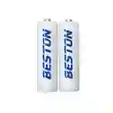 Baterías Pilas Recargables Aa Beston X2 2700 Mah