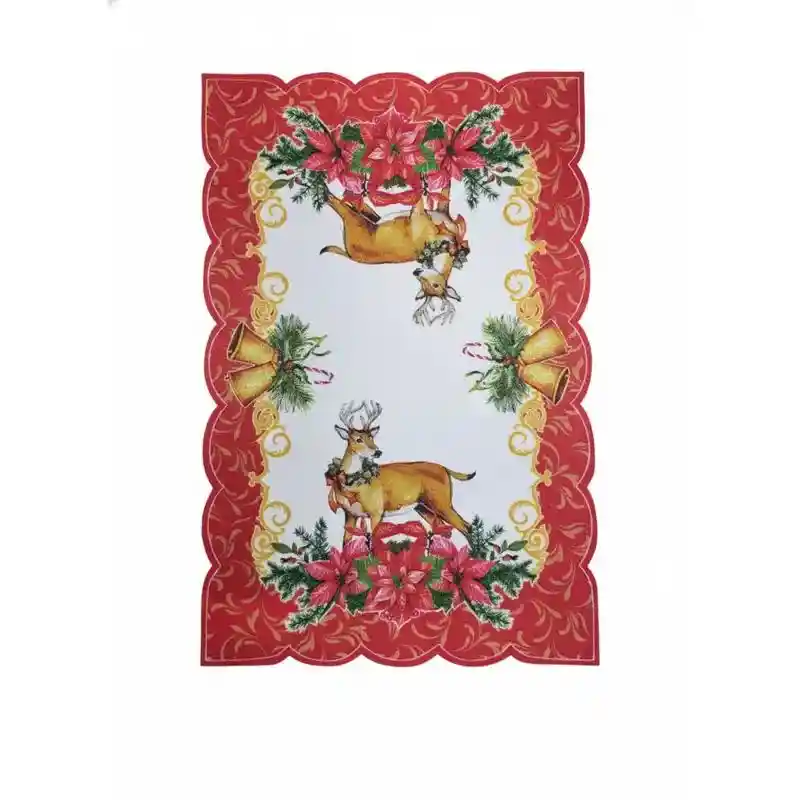 Individuales Navideño De Mesa X12