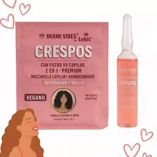 Combo Miami Vibes - Cabello Crespo Perfecto