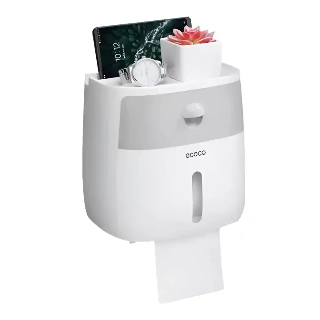 Dispensador De Papel Baño Soporte Adhesivo