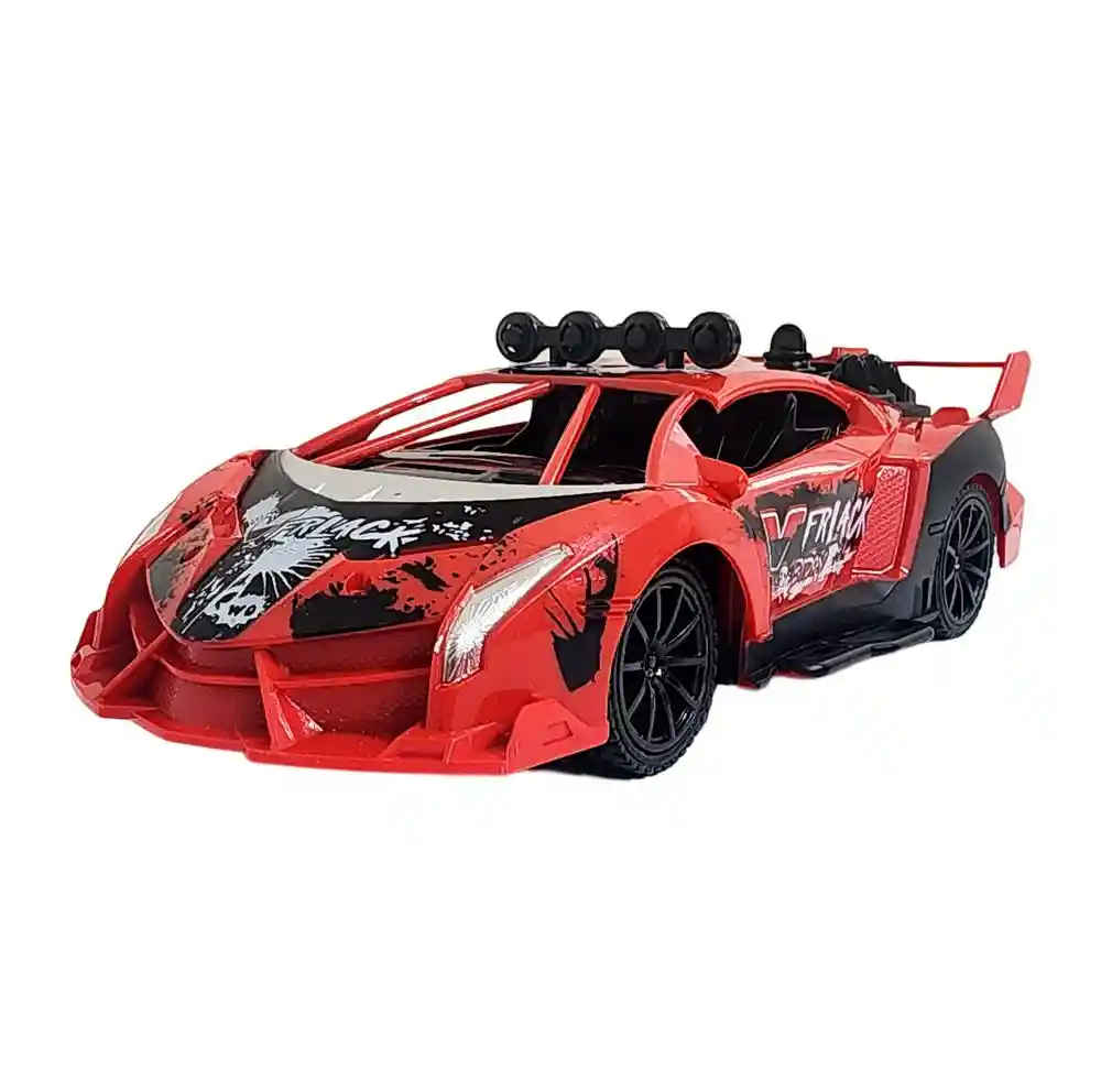 Carro Deportivo Racing Recargable Control Remoto Juguete
