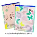 Block Rayado Carta Q´nota Scribe Motivos Femeninos