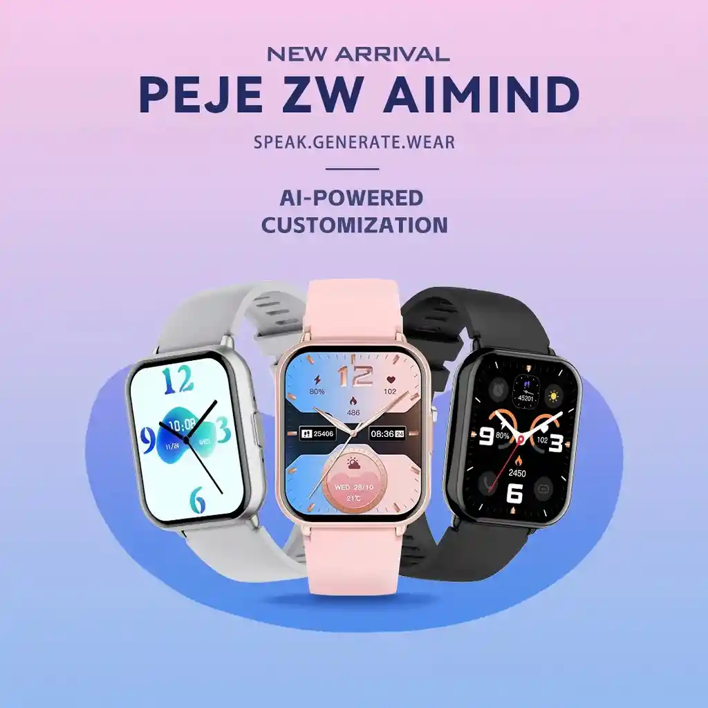 Smartwatch Deportivo Salud Waterproof Chatgpt Ai Mind 1:83 P Negro Mesh Rosa Rosa