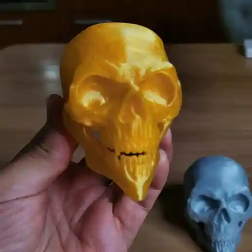 Calavera Decorativa En Impresion 3d