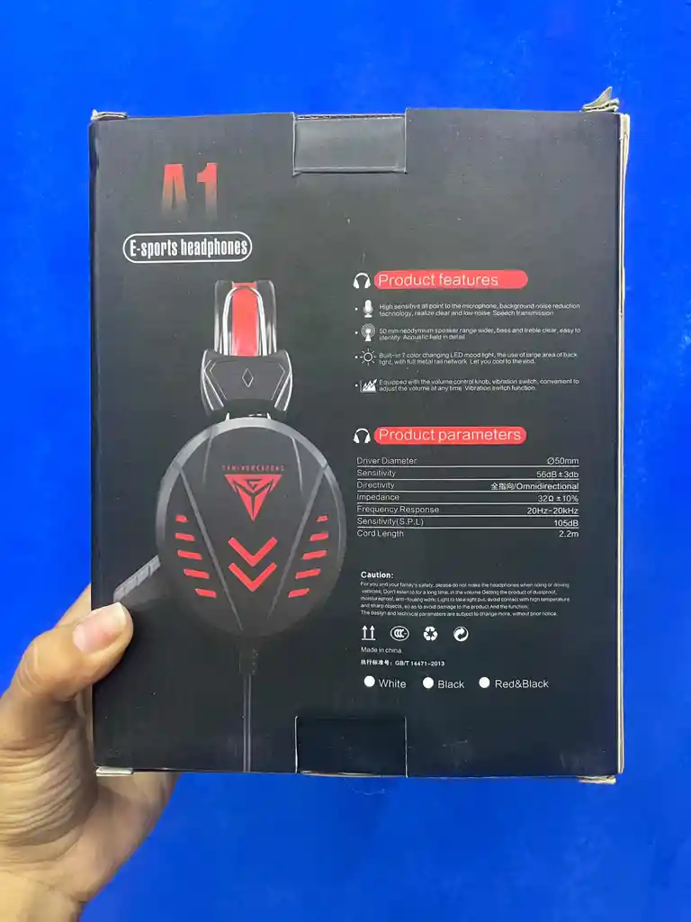 Diadema Gaming A1 | Fighter Gaming Headphone | Super Bass |stereo Headphone| The Engineer | Audifono | Microfono | Calidad