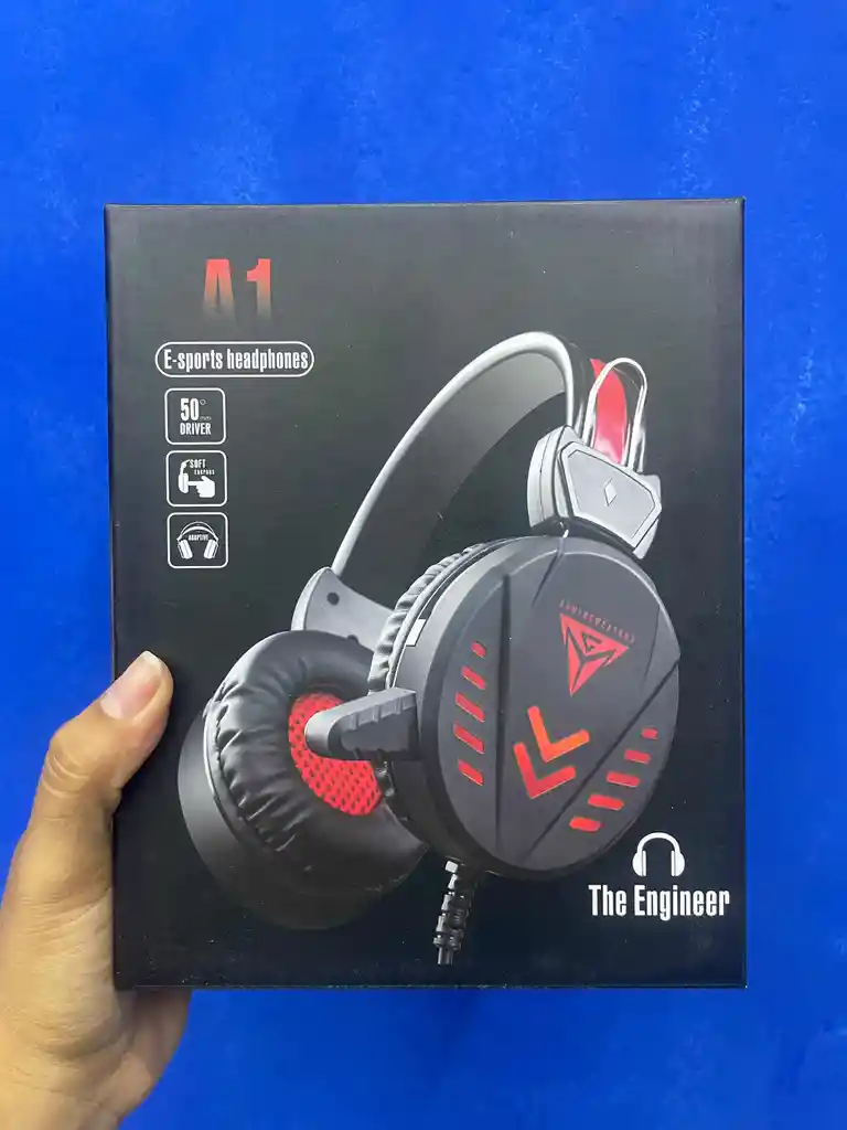 Diadema Gaming A1 | Fighter Gaming Headphone | Super Bass |stereo Headphone| The Engineer | Audifono | Microfono | Calidad
