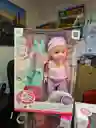 Bebe Muñeca Con Sonidos Y Accesorios Juguete Niño Niña