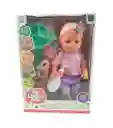 Bebe Muñeca Con Sonidos Y Accesorios Juguete Niño Niña