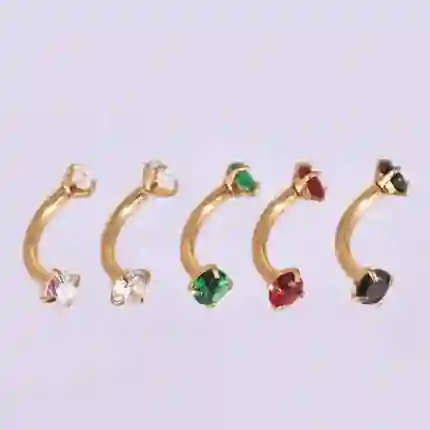 Bananas Doradas Con Brillantes (colores Aleatorios) #8