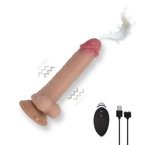 Vibrador Eyaculador Splashrod A Control Remoto 8.8''