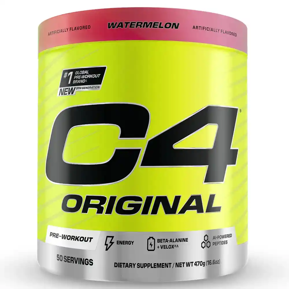 Pre Entreno C4 Sabor Watermelon 30 Servicios.