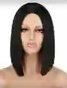 Peluca Sintetica Corta Liso Y Moderno 30cm De Largo Lenceria Erotica Juegos De Rol Fantasias Disfraz Sensual