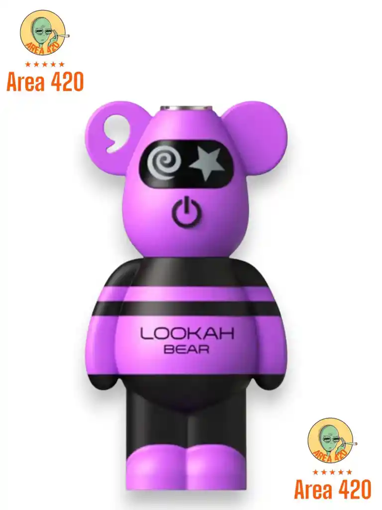 Baterias Para Wax O Destilado Oso Morado