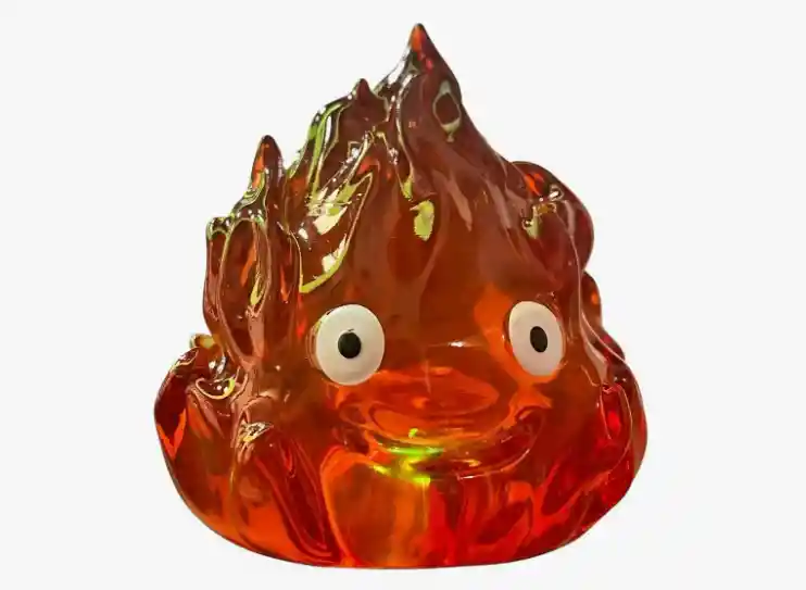 Lámpara De Escritorio Led Calcifer 12cm El Castillo Ambulant