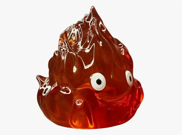 Lámpara De Escritorio Led Calcifer 12cm El Castillo Ambulant