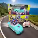 Carro A Control Remoto De Stitch Con Luces Y Sonido Juguete