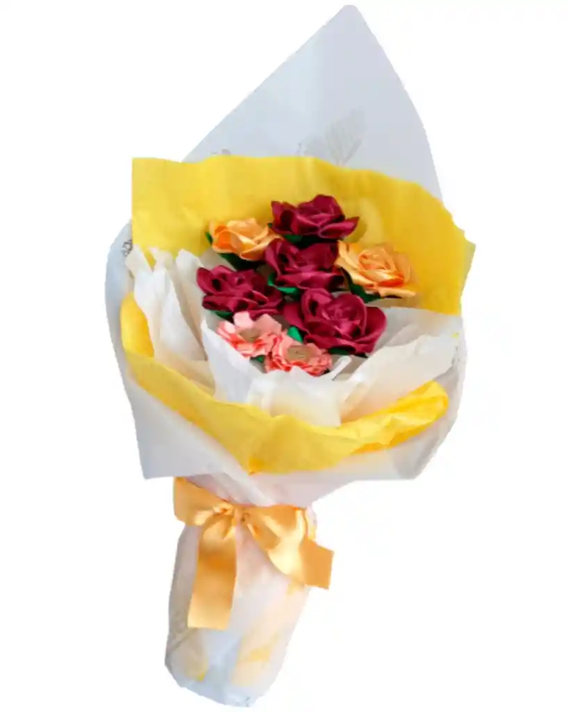 Ramo De Rosas Amatista Eterna