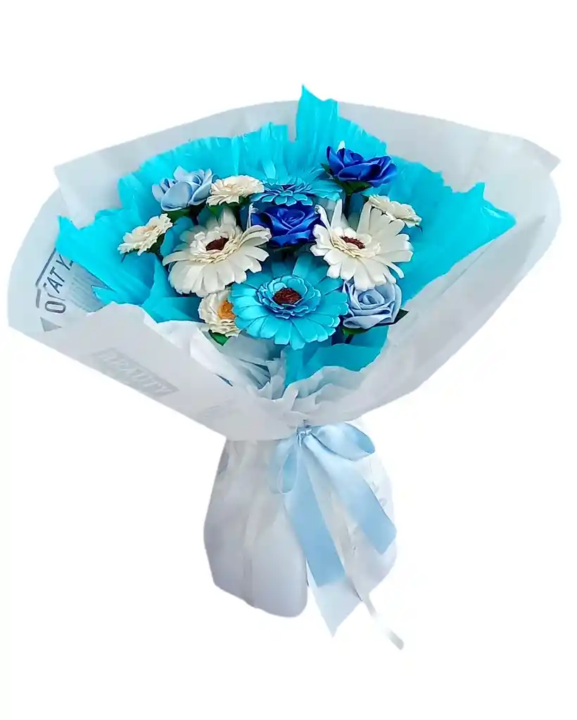 Ramo De Flores Surtidas , Rosas, Gerberas Unicornio Eterno