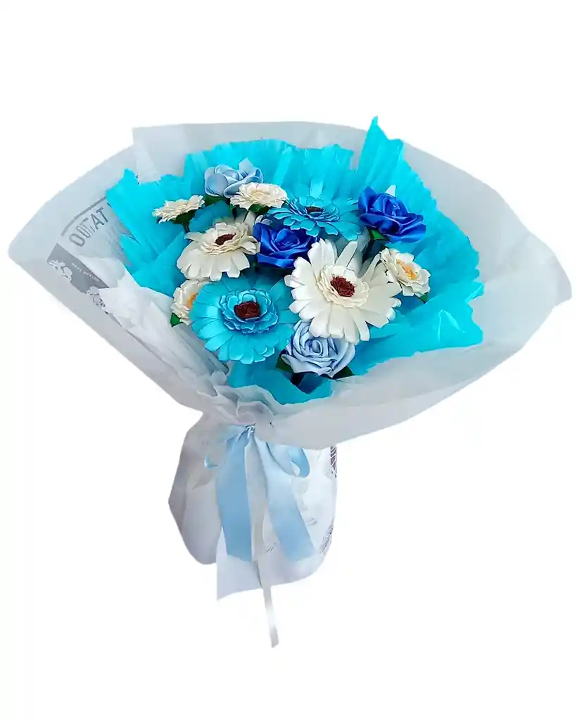 Ramo De Flores Surtidas , Rosas, Gerberas Unicornio Eterno