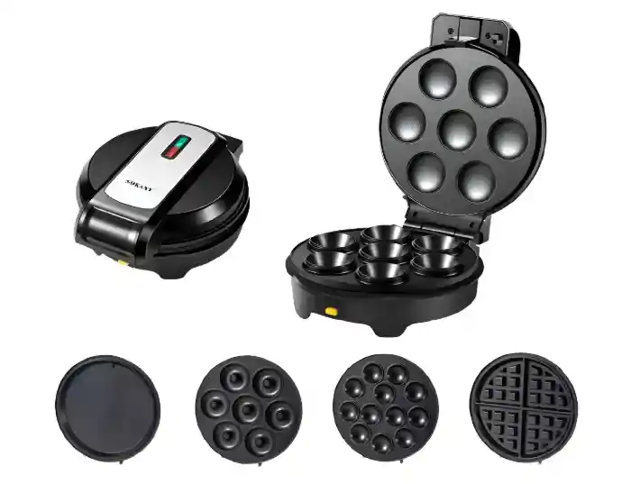 Waflera 5 En 1 Sokany Sk- Multifuncional