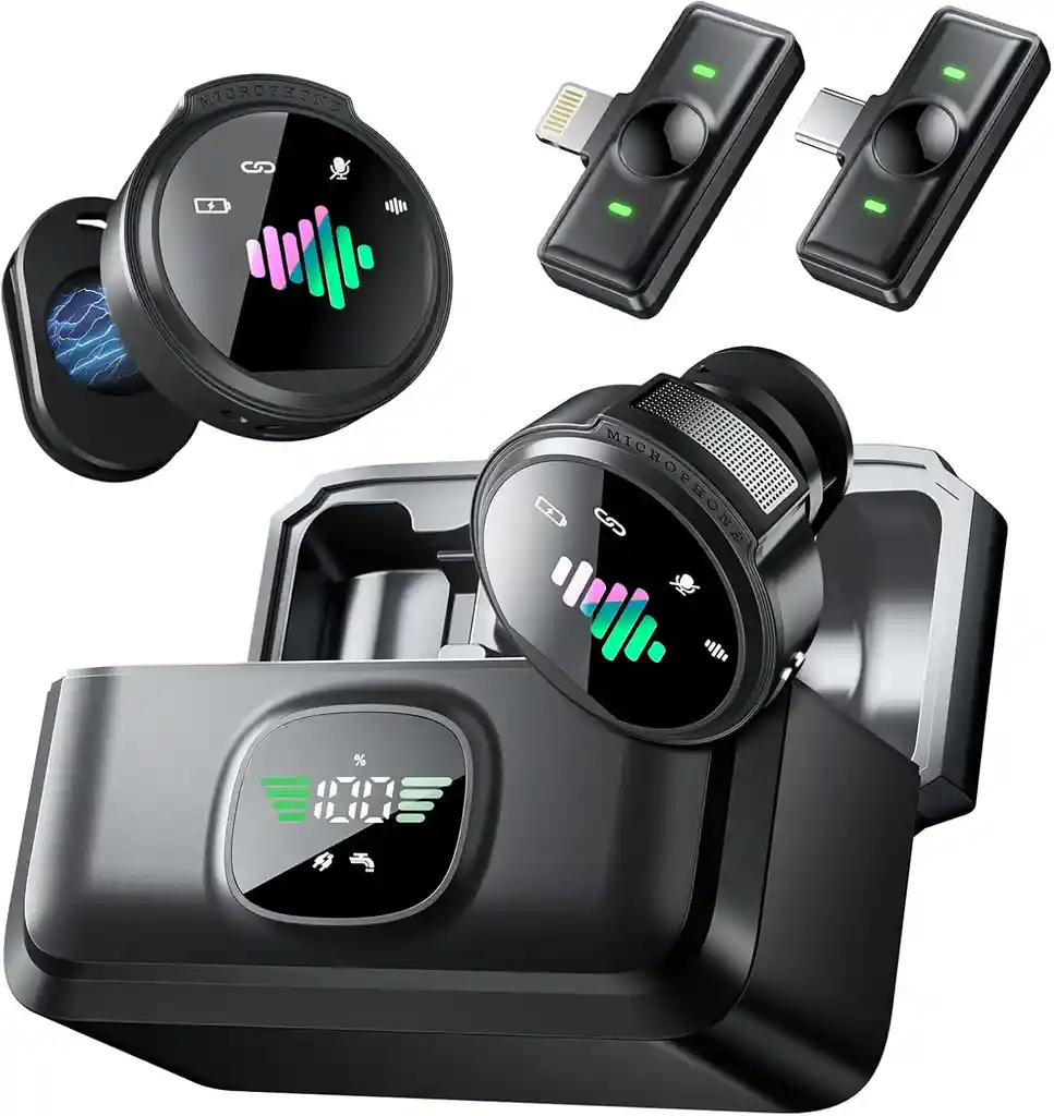 Microfonos Para Celular Usb-c Lavalier Profesional