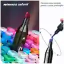 Kit De Marcadores X 120pcs Doble Punta Base