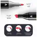 Kit De Marcadores X 120pcs Doble Punta Base