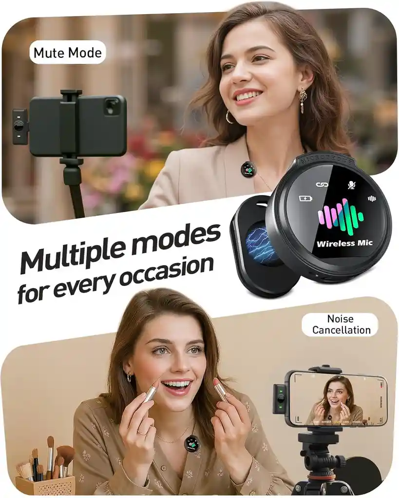 Microfonos Para Celular Usb-c Lavalier Profesional