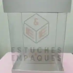 Cajas Acetato Carton Para Tortas Altas