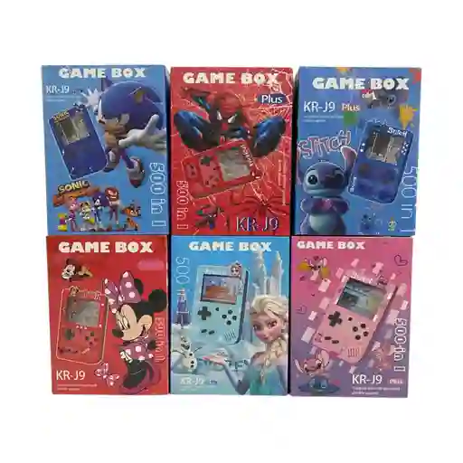 Consola Retro Game Box 500 En 1 Kr-j9
