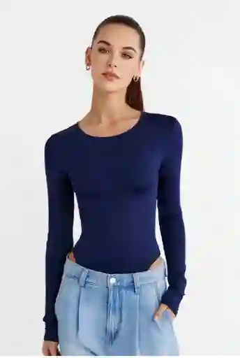 Body Kaia M/l Azul Oscuro