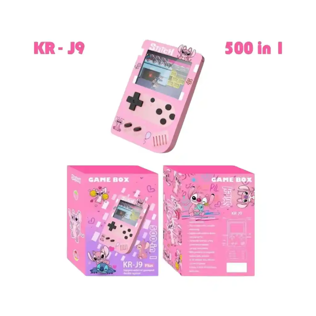 Consola Retro Game Box 500 En 1 Kr-j9