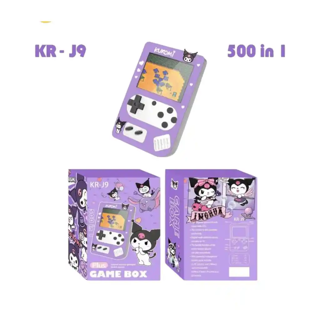 Consola Retro Game Box 500 En 1 Kr-j9