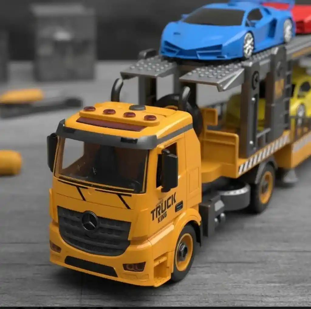Carro Camion De Gran Tamaño Niñera De Construcción Ensamble Juguete Para Niños