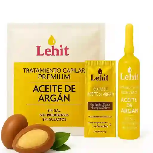 Combo Aceite De Argan: Tratamiento, Ampolla Y Aceite Capilar